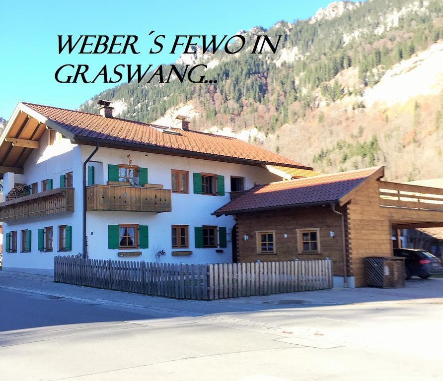 Weber'S Fewo Graswang Eksteriør billede